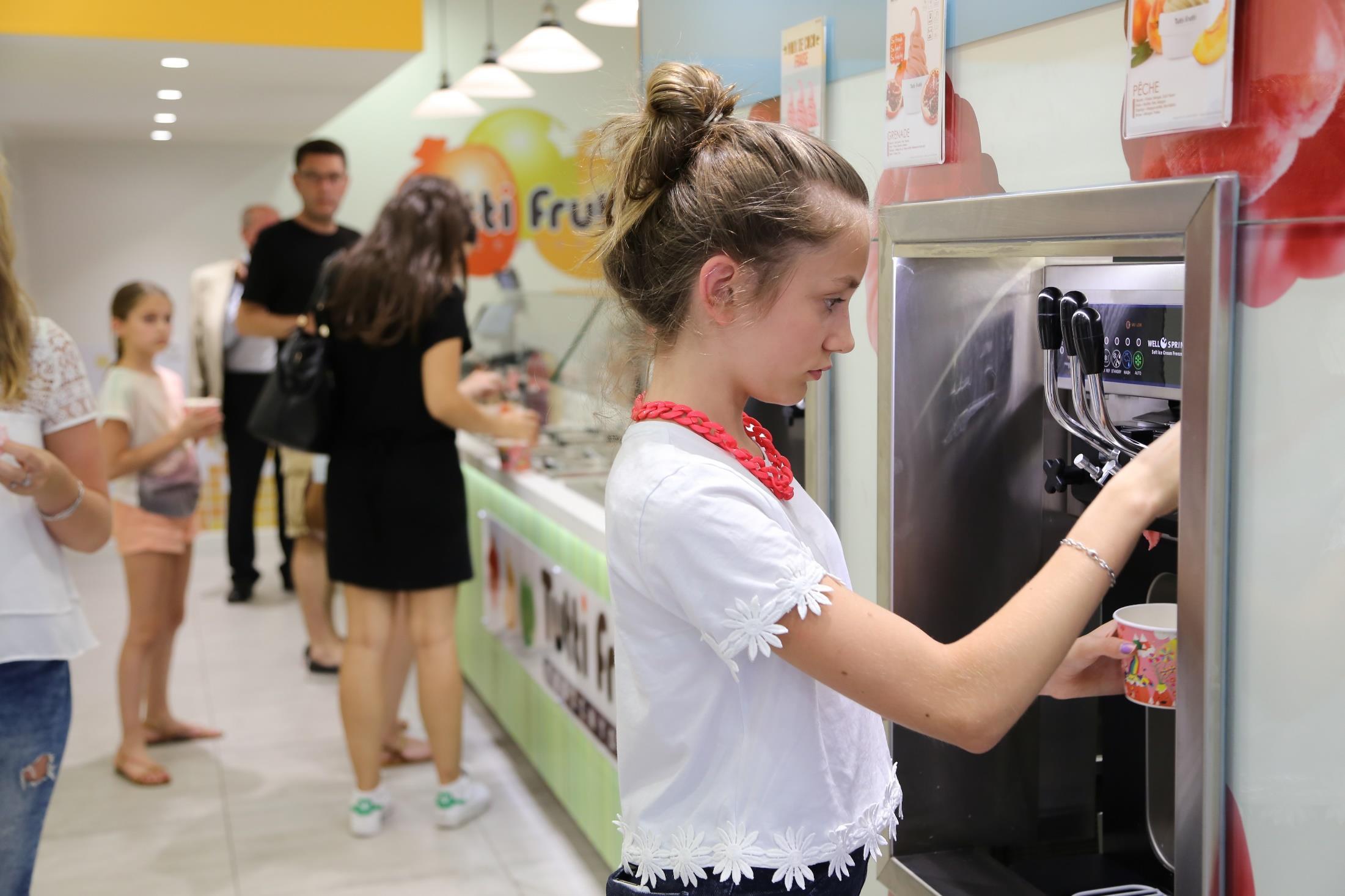 Woman Vending