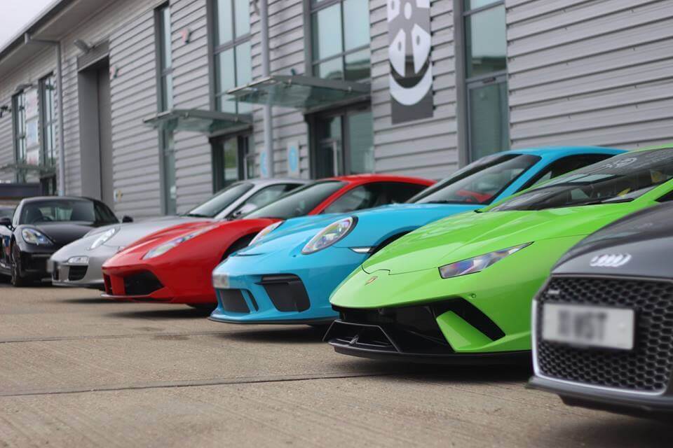 multi colour cars