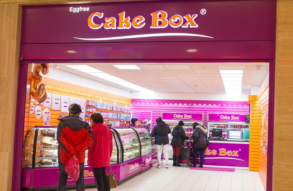 Eggfree Cakebox Franchise UK