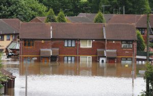 Flooding hits Britain