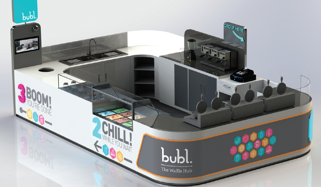 Bubl franchise kiosk