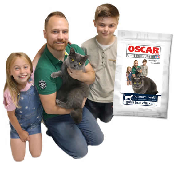 IT'S ARRIVED...OSCAR Dry GrainFree Cat Food OSCAR cat foods