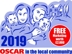 OSCAR In the local community logo 2019