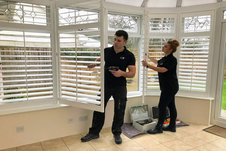 Just Shutters Installation