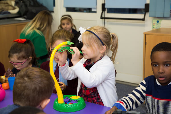 Girl Playing