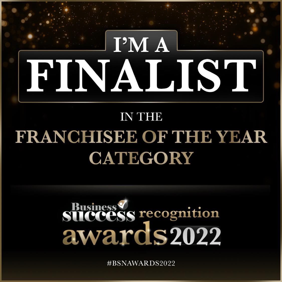 Finalist Business Success Recognition Awards 2022